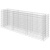 vidaXL Gabion Raised Bed Galvanised Steel 270x50x100 cm