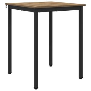 vidaXL Dining Tables 60 x 60 x 75 cm Engineered Wood Artisan Oak