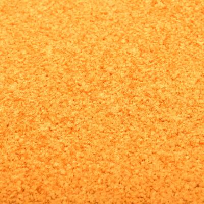 vidaXL Doormat Washable Orange 90x120 cm