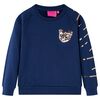 vidaXL Kids' Sweatshirt Navy 104