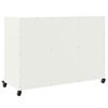 vidaXL Sideboard White 100.5x39x72 cm Steel