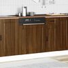 vidaXL Dishwasher Panel Porto Brown Oak 60x1.5x67 cm Engineered Wood