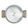 Livoo Stewpot with Wooden Handles 24 cm 5 L Green