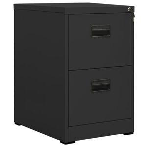 vidaXL Filing Cabinet Anthracite 46x62x72.5 cm Steel