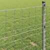 vidaXL Euro Fence Silver 0.6 x 10 m Hot dip galvanized iron