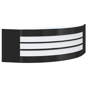vidaXL Outdoor Wall Light Black 32 x 10 x 10 cm