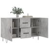 vidaXL Sideboard Concrete Grey 100x36x60 cm Engineered Wood