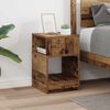 vidaXL End Table Old Wood 30.5 x 30 x 45 cm Engineered Wood