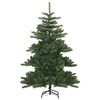 vidaXL Artificial Hinged Christmas Tree Green 150 cm PVC, steel