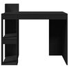 vidaXL Office Desk Black 103.5x56.5x94 cm Engineered Wood