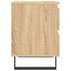 vidaXL Bedside Cabinet Sonoma Oak 40x35x50 cm Engineered Wood