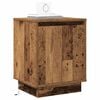 vidaXL Bedside Cabinet 2 pcs Old Wood 39 x 34.5 x 50 cm