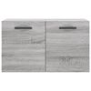 vidaXL Wall Cabinet Grey Sonoma 60x36.5x35 cm Engineered Wood