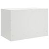 vidaXL TV Cabinets 2 pcs White 67x39x44 cm Steel