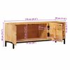 vidaXL Storage Cabinets Brown 110 x 30 x 40 cm Solid Mango Wood