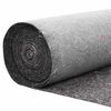 vidaXL Pond Fleece Folding Grey 1 x 10 m Polyester and Cotton