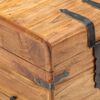 vidaXL Chest 40x40x40 cm Solid Acacia Wood
