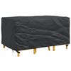 vidaXL Furniture Cover Plain Black 160 x 100 x 70 cm 420D