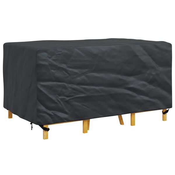 vidaXL Furniture Cover Plain Black 160 x 100 x 70 cm 420D