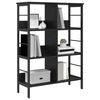 vidaXL Bookshelf Black Oak 82 x 32 x 112 cm Engineered Wood