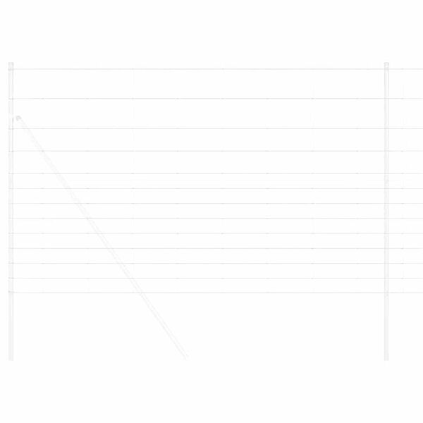 vidaXL Field Fence Silver 50 x 1.5 m Galvanised steel