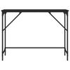 vidaXL Console Table Black 100x32x75 cm Engineered Wood