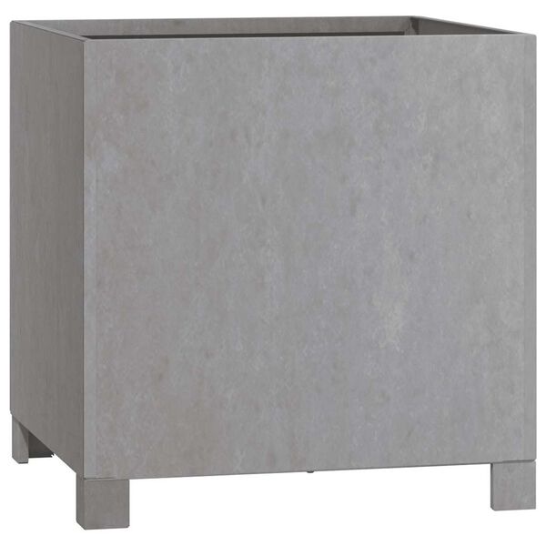 vidaXL Planters with Legs 2 pcs Rusty 40x40x40 cm Corten Steel