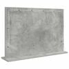 vidaXL Vanity Mirror with Mirror Concrete Grey 80 x 55 x 18 cm