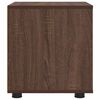 vidaXL Bathroom Cabinet Brown Oak 40.5 x 40 x 44 cm Engineered Wood