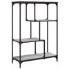 vidaXL Bookshelf 3-Tier 81 x 36 x 115 cm Grey Sonoma
