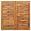 vidaXL Garden Dining Set 3 pcs Black Solid Acacia Wood