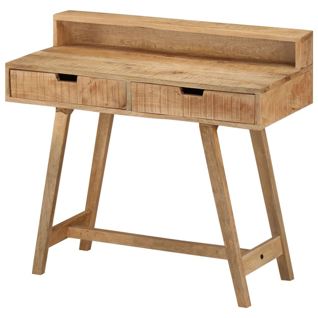 Mango wood study table deals