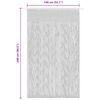 vidaXL Macrame Curtain 140x240 cm Cotton