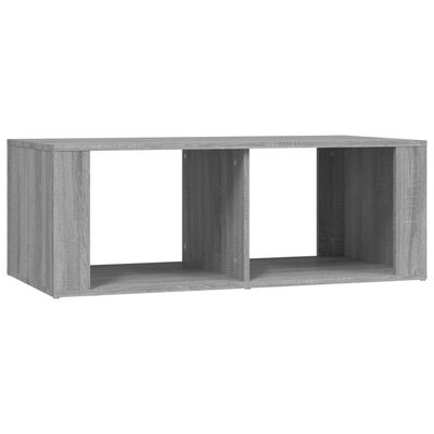 vidaXL Coffee Table Grey Sonoma 100x50x36 cm Engineered Wood