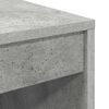 vidaXL Desk with Drawer 2 pcs Concrete Grey