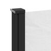 vidaXL Retractable Side Awning White 200x600 cm