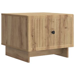 vidaXL Coffee Table Artisan Oak 49 x 50 x 40 cm Engineered Wood