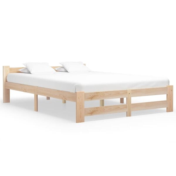 vidaXL Pallet Bed Frame without Mattress 180x200 cm Super King Solid Wood Pine
