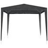 vidaXL Professional Party Tent 2.5x2.5 m Anthracite 90 g/m²