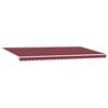 vidaXL Automatic Retractable Awning Burgundy 600x300 cm