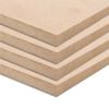 vidaXL 4 pcs MDF Sheets Rectangular 120x60 cm 12 mm