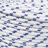 vidaXL Boat Rope White 8 mm 25 m Polypropylene