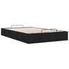 vidaXL Ottoman Bed Frame without Mattress Black Double Fabric