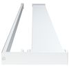 vidaXL Shower Shelf for Walk-in Shower Wall Chrome 80 cm Aluminium
