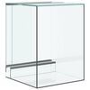 vidaXL Terrarium with Storage Transparent 30 x 30 x 40 cm Glass