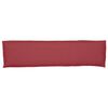 vidaXL Pallet Cushion Set 2 pcs Wine Red 100 x 40 x 8 cm Oxford Fbric