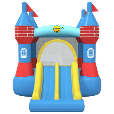 vidaXL Happy Hop Inflatable Bouncer with Double Slide 368.5x265x220 cm PVC