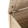 vidaXL Storage Box with Lid RANA 80x49x54 cm Solid Wood Pine