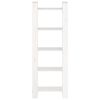 vidaXL Book Cabinet/Room Divider White 60x35x160 cm Solid Wood