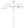 vidaXL Balinese Parasol with Base 260 210-220 cm